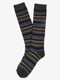 Stylosa Calze lunghe da donna in pile - grigio scuro