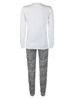 Stylosa Pigiama lungo donna animalier