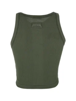Sublyme Canotta cropped da donna a costine