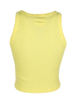 Sublyme Canotta cropped da donna a costine