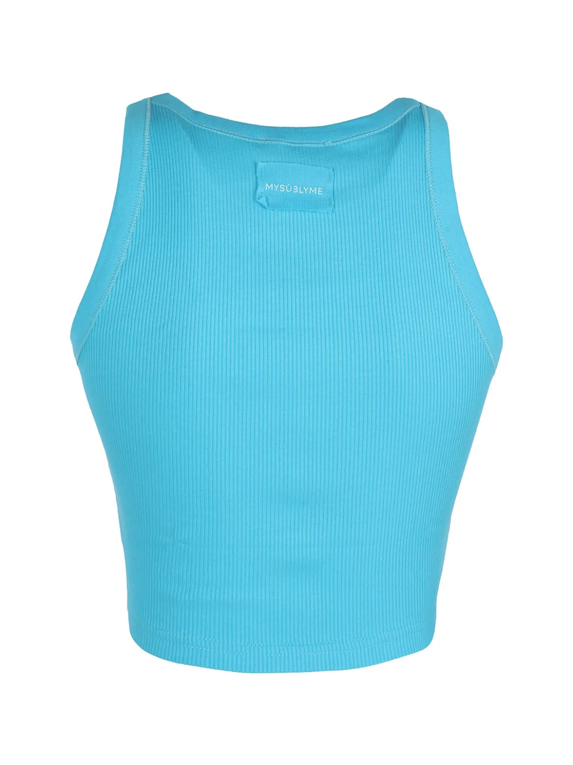 Sublyme Canotta cropped da donna a costine
