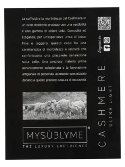 Sublyme Maglia a lupetto donna in cashmere ultra light