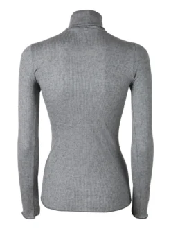 Sublyme Maglia dolcevita da donna in cashmere - grigio