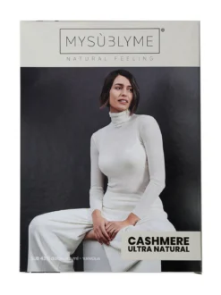 Sublyme Maglia dolcevita da donna in cashmere - grigio