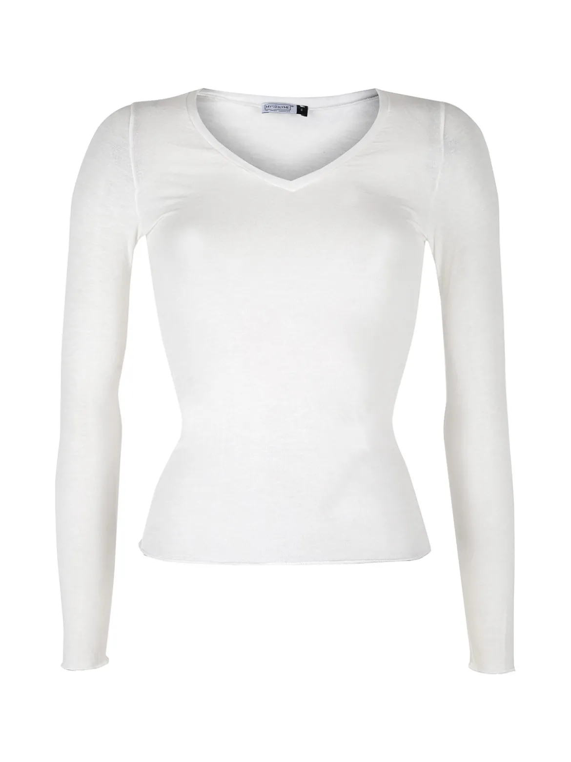 Sublyme Maglia donna manica lunga in cashmere scollo V