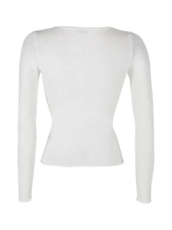 Sublyme Maglia donna manica lunga in cashmere scollo V