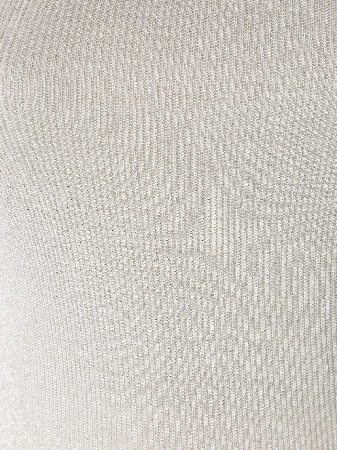 Sublyme Top donna a costine in lurex - oro