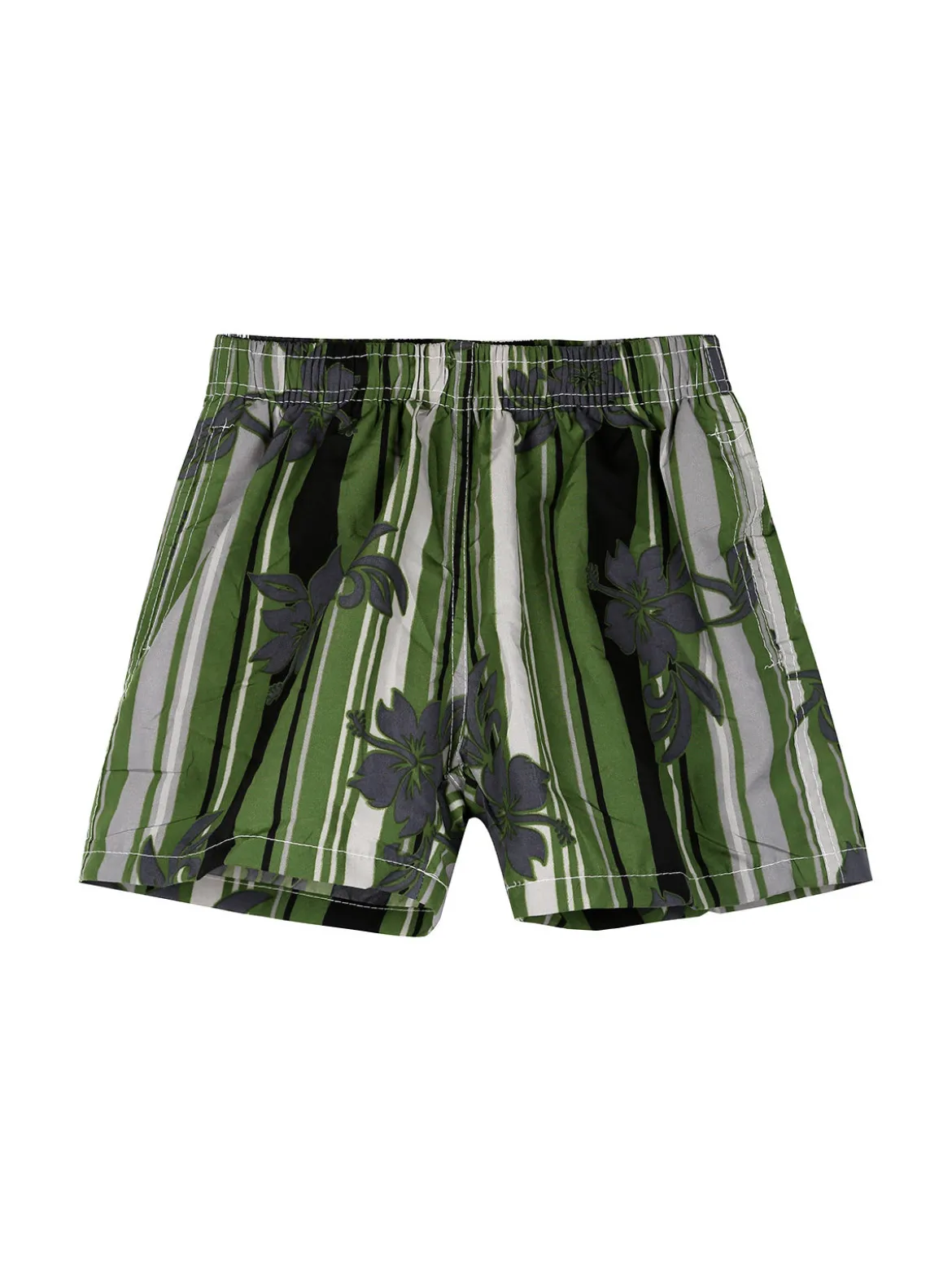 Sun & Beach Boxer da mare a fiori per bambino