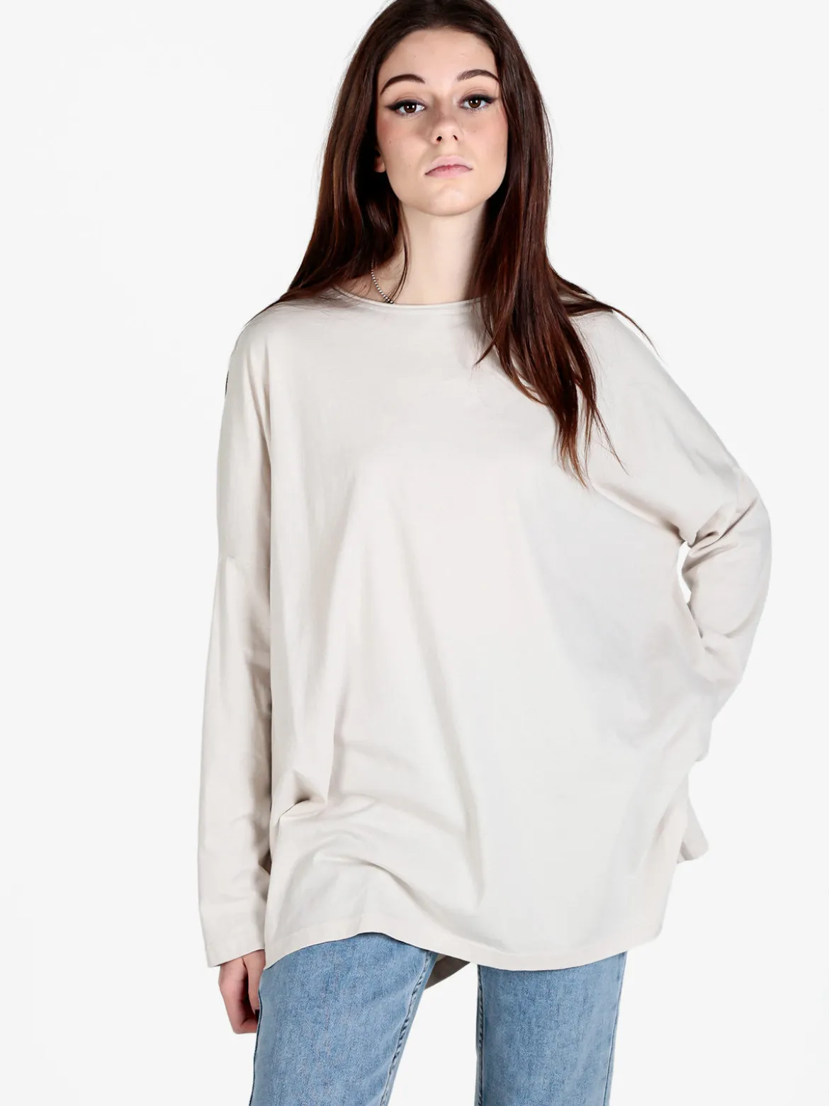 Sun Sun Maxi t-shirt donna oversize in cotone