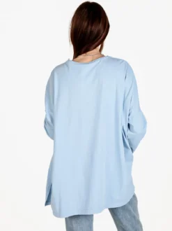 Sun Sun Maxi t-shirt donna oversize in cotone