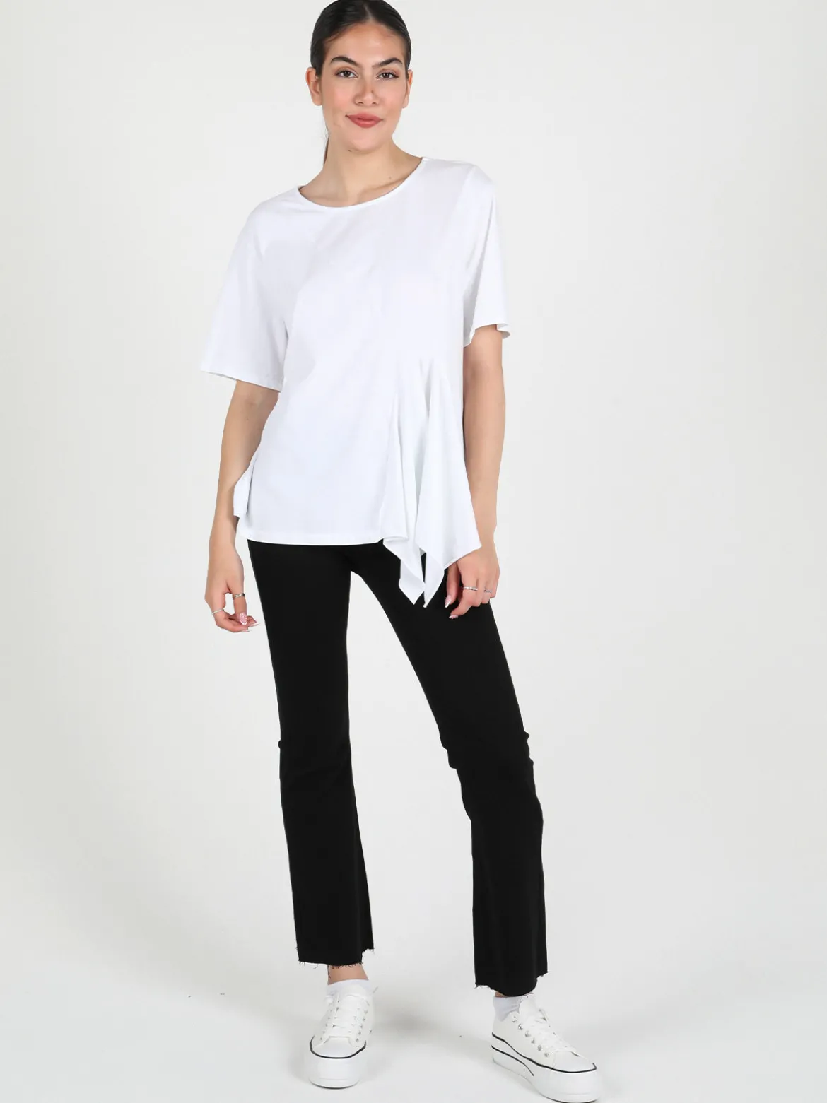 Sun Sun T-shirt donna oversize in cotone