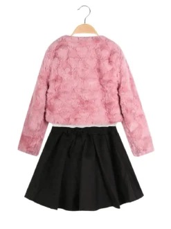 Sweet Junior Completo 3 pezzi da bambina con giacca e gonna