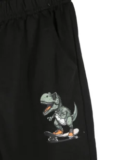 Sweet Junior Completo tuta da bambino dinosauri 3 pezzi con cappuccio e zip - militare