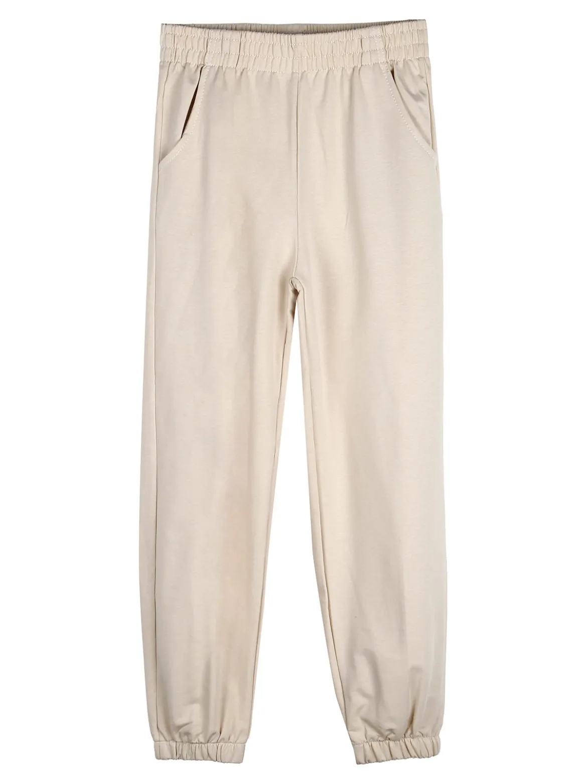 Sweet Junior Completo tuta 3 pezzi da bambina con farfalle di strass cappuccio e zip - beige