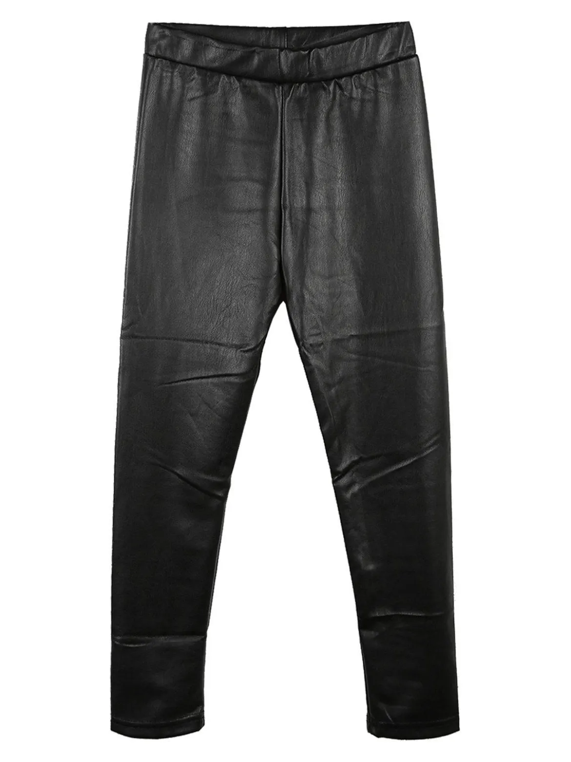 Sweet Junior Leggings bimba in ecopelle felpato