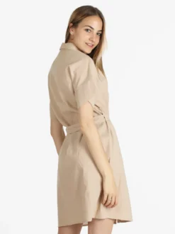 Sweet Miss Abito a camicia in cotone maniche corte