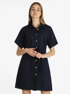 Sweet Miss Abito a camicia in cotone maniche corte
