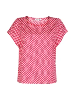 Sweet Miss Blusa donna con stampa geometrica