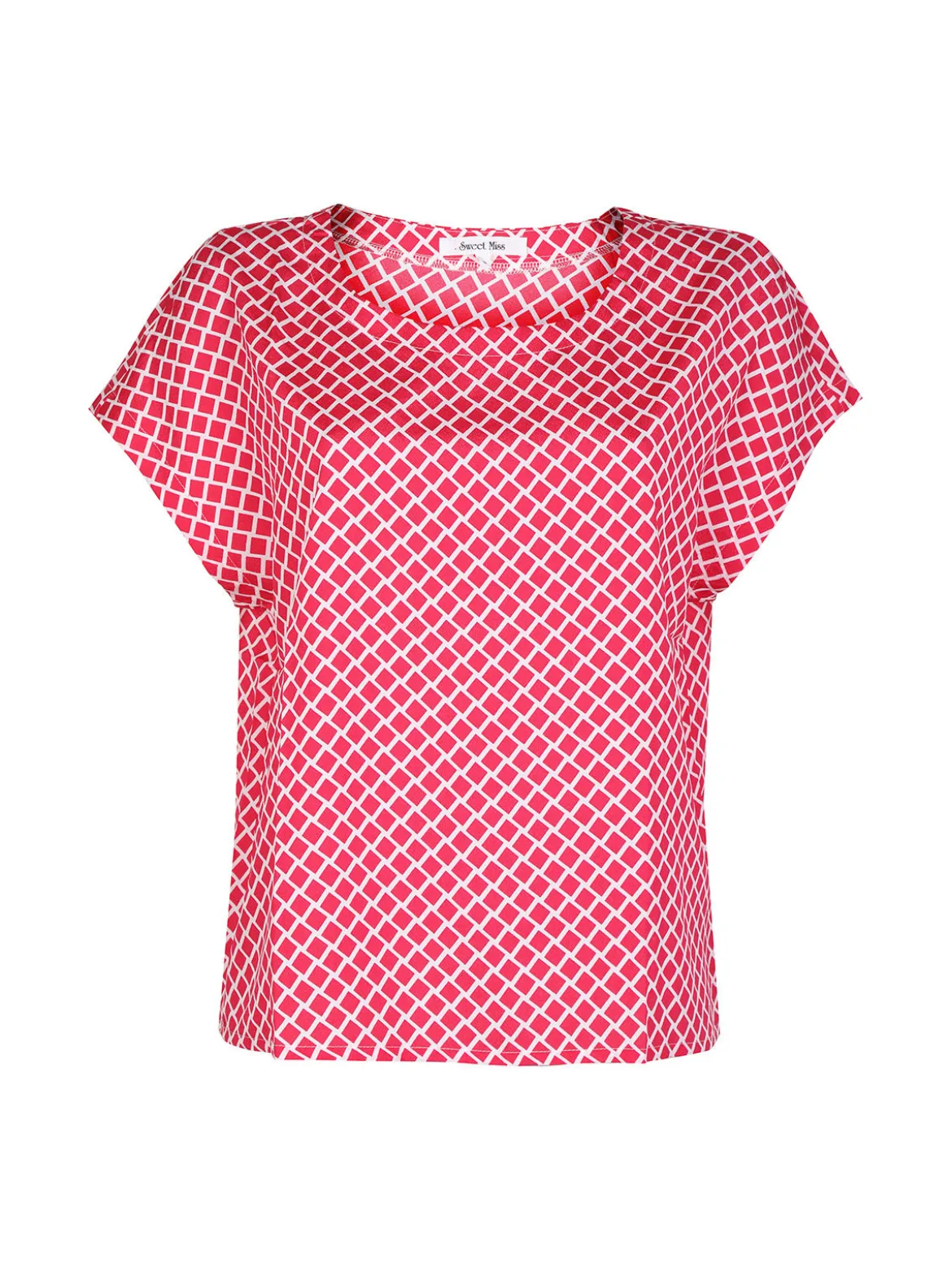 Sweet Miss Blusa donna con stampa geometrica