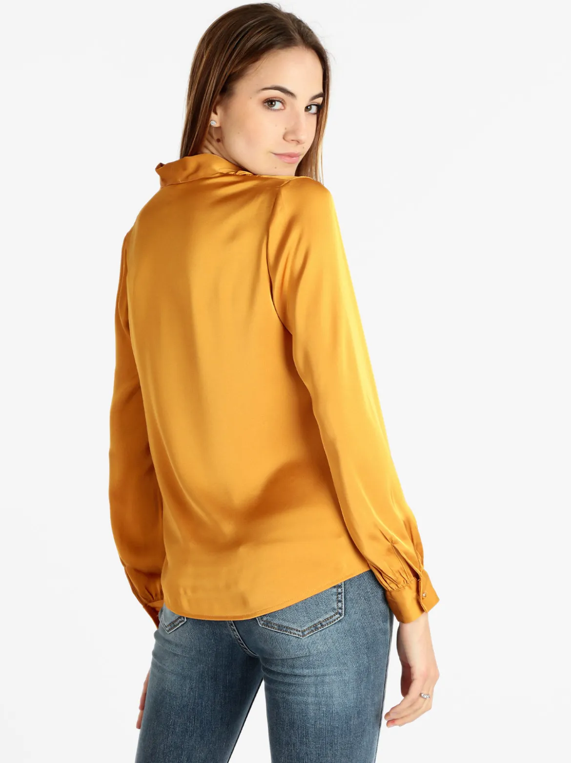 Sweet Miss Blusa elegante donna in raso