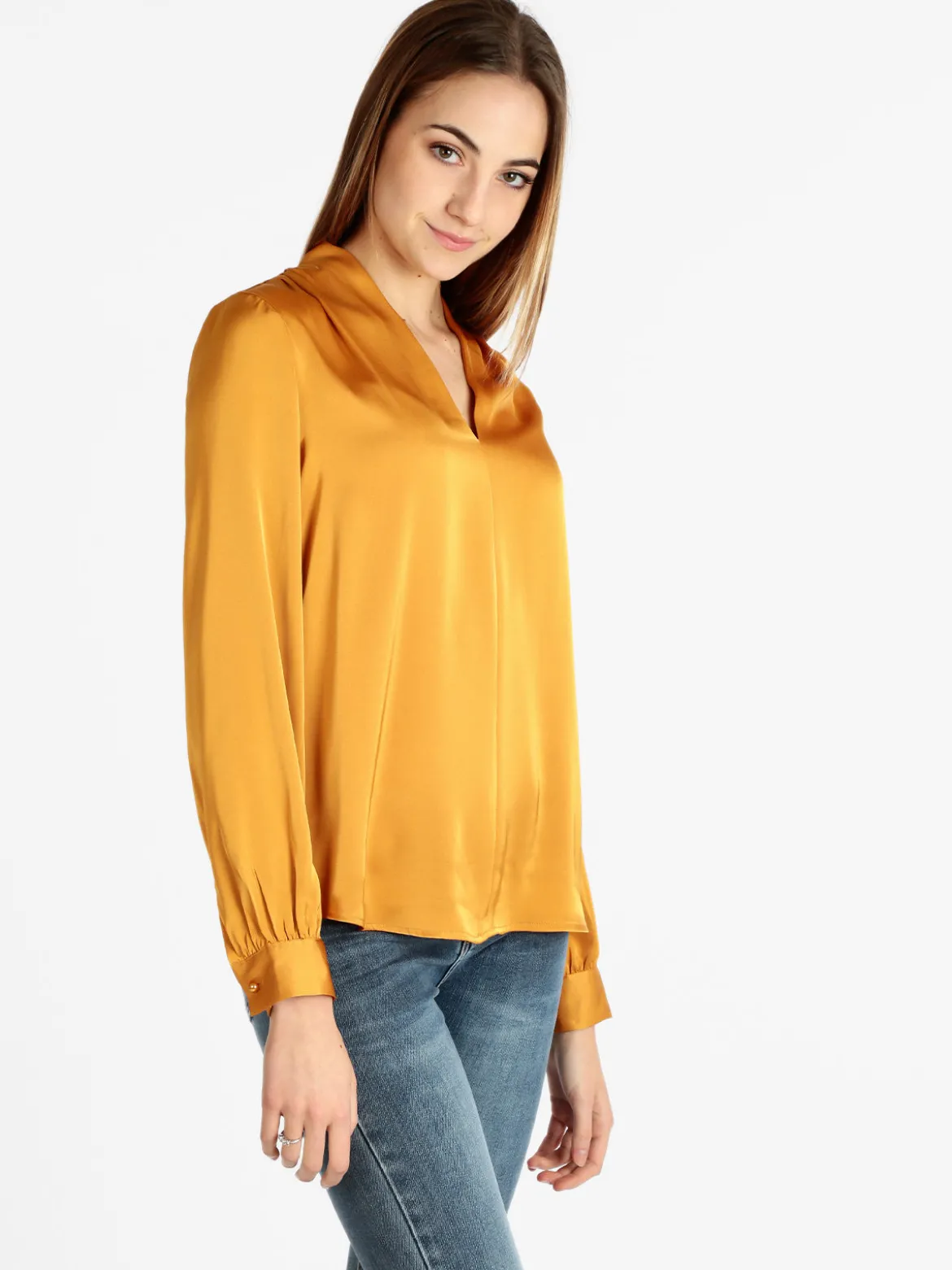 Sweet Miss Blusa elegante donna in raso