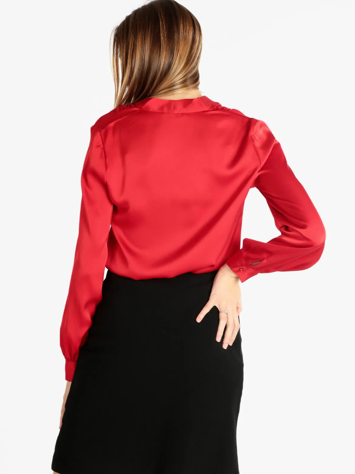 Sweet Miss Blusa elegante donna in raso