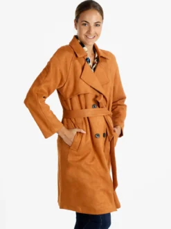 Sweet Miss Cappotto leggero donna con cintura