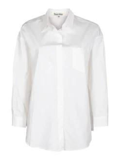 Sweet Miss Maxi camicia donna oversize in cotone