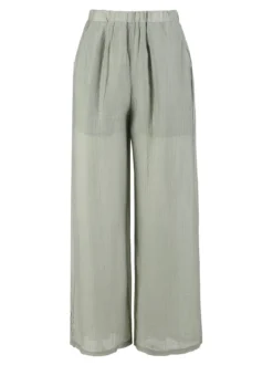 Sweet Miss Pantaloni donna a gamba larga - pistacchio