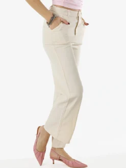 Sweet Miss Pantaloni donna a palazzo - beige