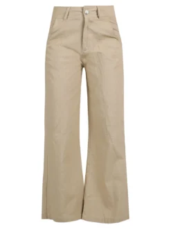 Sweet Miss Pantaloni donna in misto lino e cotone