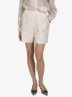 Sweet Miss Shorts donna con ricami in pizzo