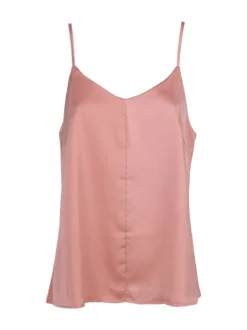 Sweet Miss Top donna con spalline sottili effetto raso