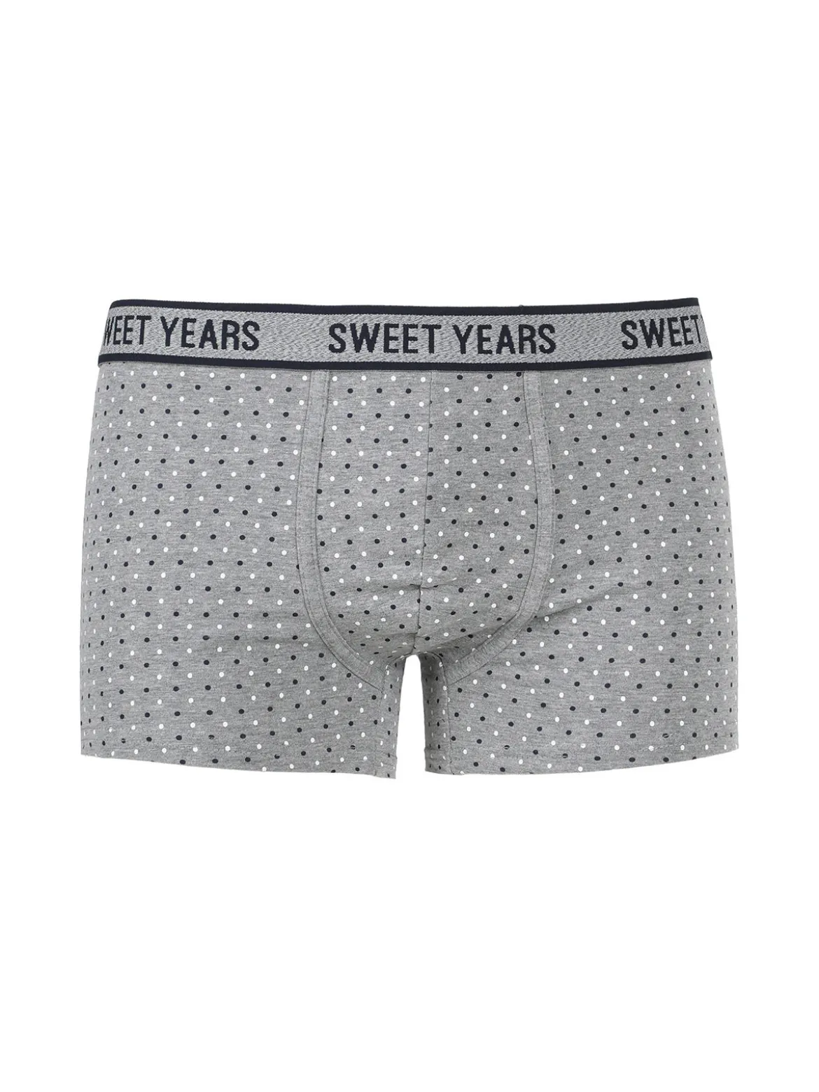 Sweet Years Boxer uomo a pois in cotone elasticizzato