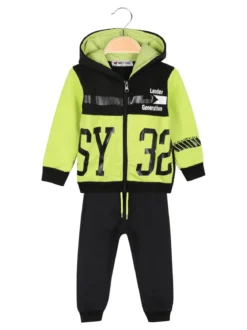 Sweet Years Completo felpa con cappuccio e pantaloni da neonato