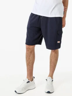 The People Rep Bermuda cargo da uomo con coulisse - blu scuro