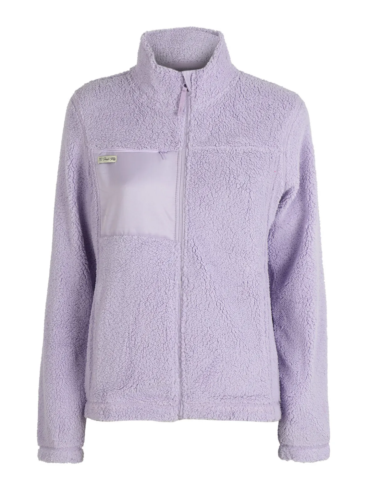 The People Rep Felpa teddy da donna con cerniera