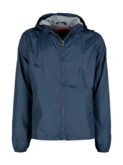 The People Rep Giacca a vento da uomo con cappuccio e zip
