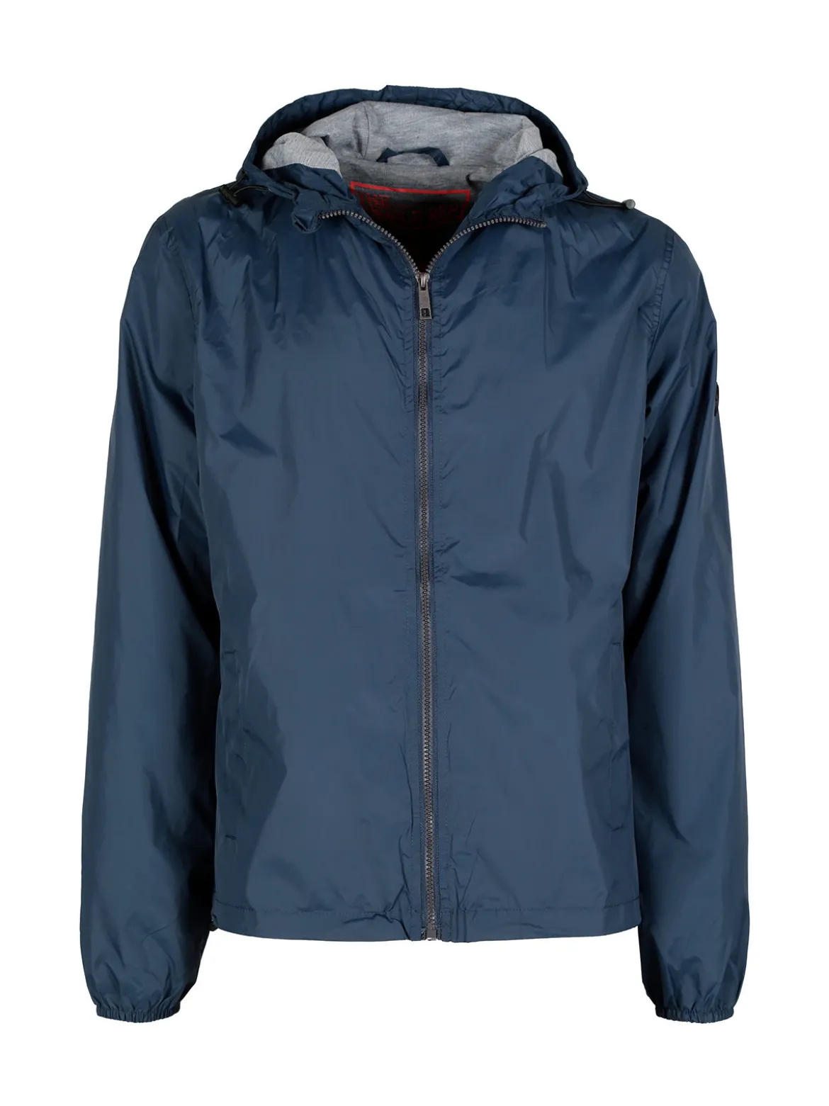 The People Rep Giacca a vento da uomo con cappuccio e zip