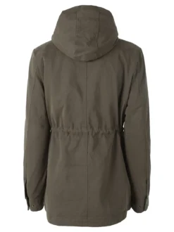The People Rep Parka donna con cappuccio e imbottitura removibile - militare