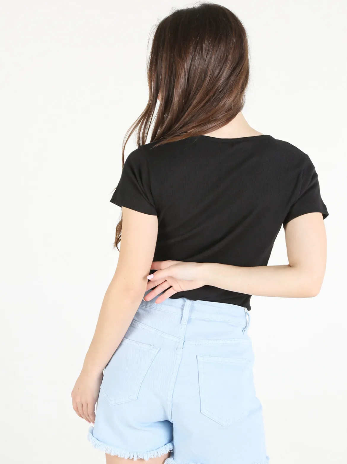 The People Rep T-shirt donna in cotone a costine