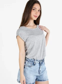 The People Rep T-shirt donna in cotone con stampa cuori