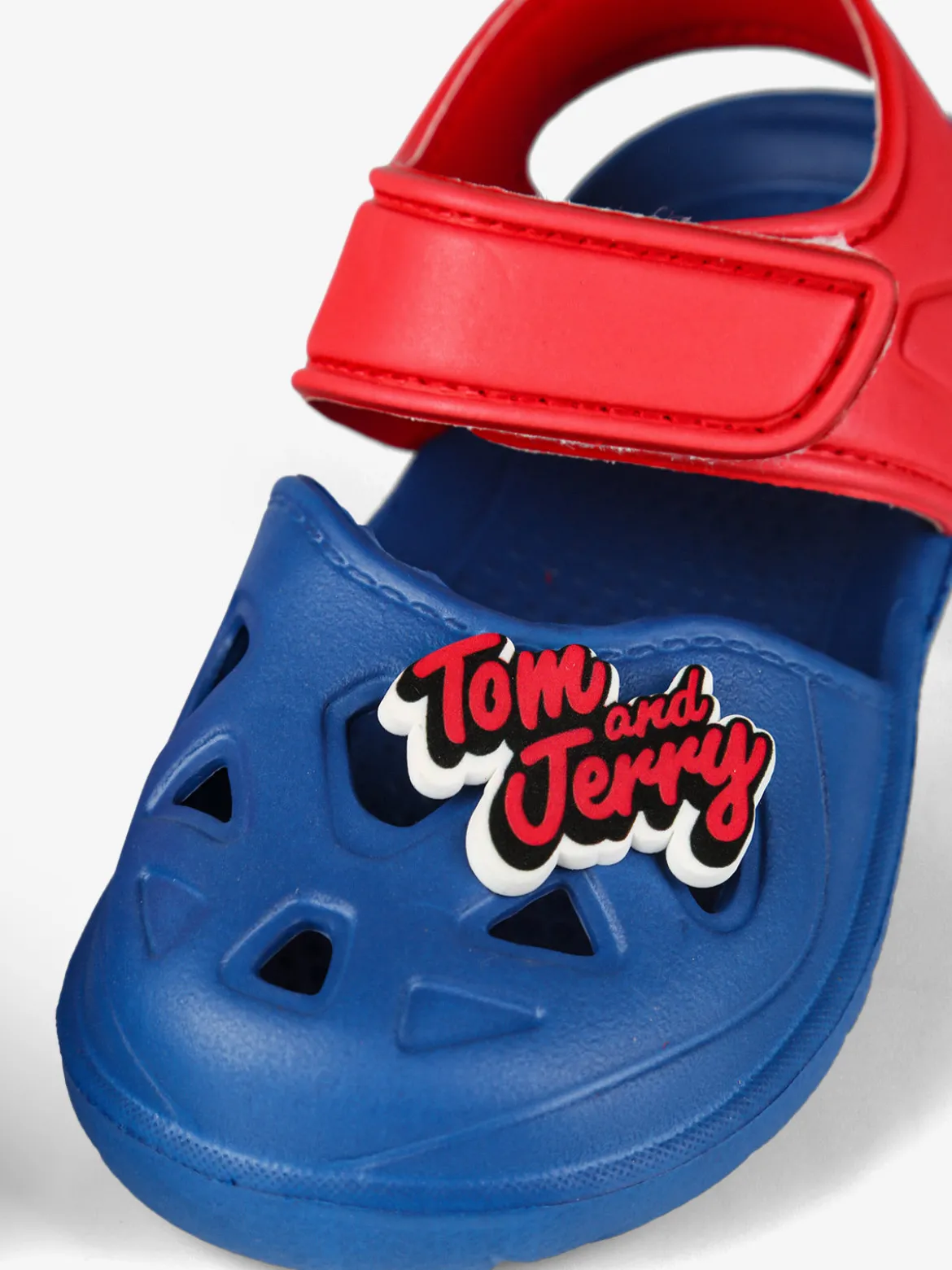 Tom And Jerry Sandali da bambino in gomma con cinturino a strappo