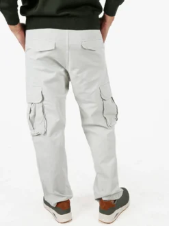 Tony Backer Pantaloni cargo da uomo a gamba dritta - beige
