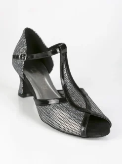 Top Dance Shoes Scarpe da ballo donna argentate