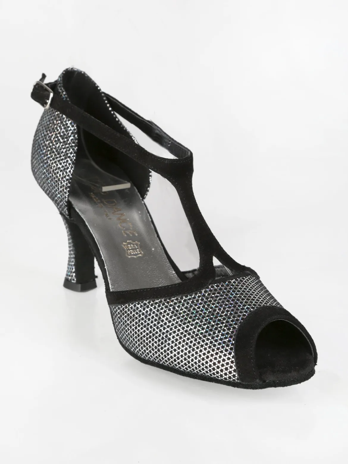 Top Dance Shoes Scarpe da ballo donna argentate