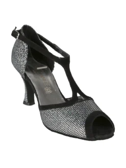 Top Dance Shoes Scarpe da ballo donna argentate