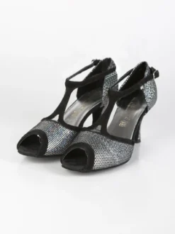 Top Dance Shoes Scarpe da ballo donna argentate