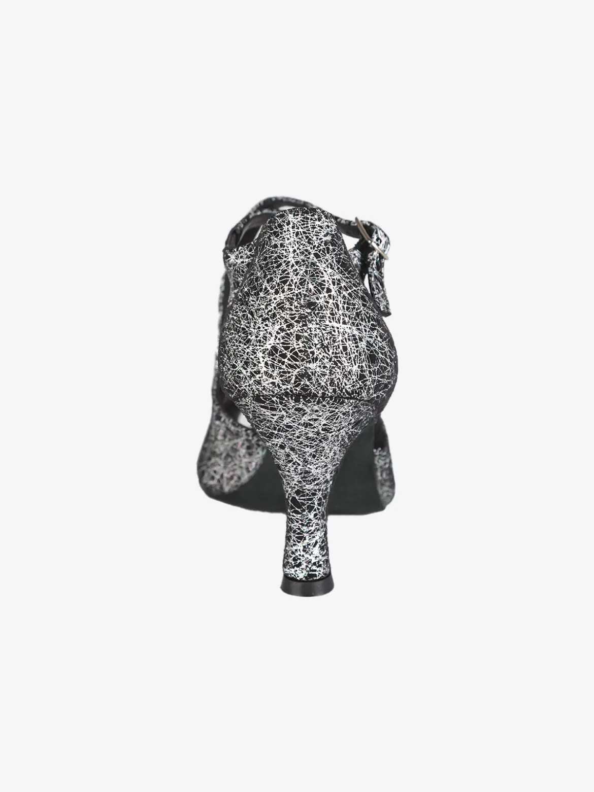 Top Dance Shoes Scarpe da ballo donna in pelle con tacco e puntale aperto