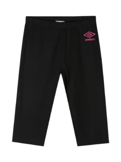 Umbro Completo 2 pezzi in cotone da ragazza con t-shirt e leggins